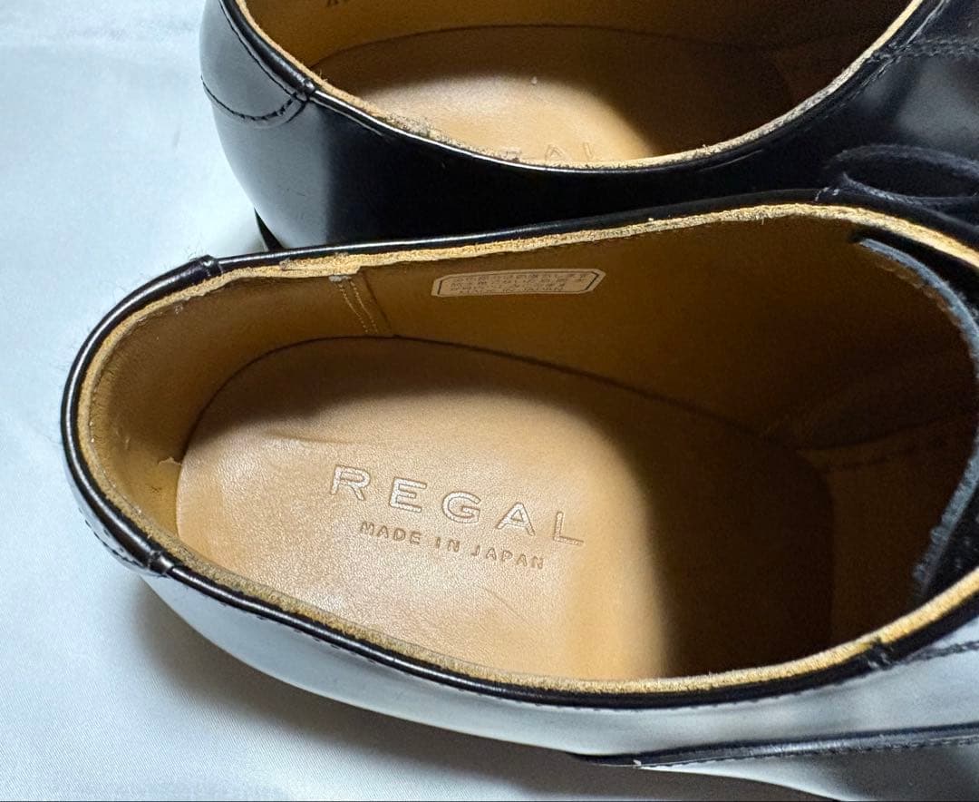 REGAL ストレートチップ　ブラック 811RAL