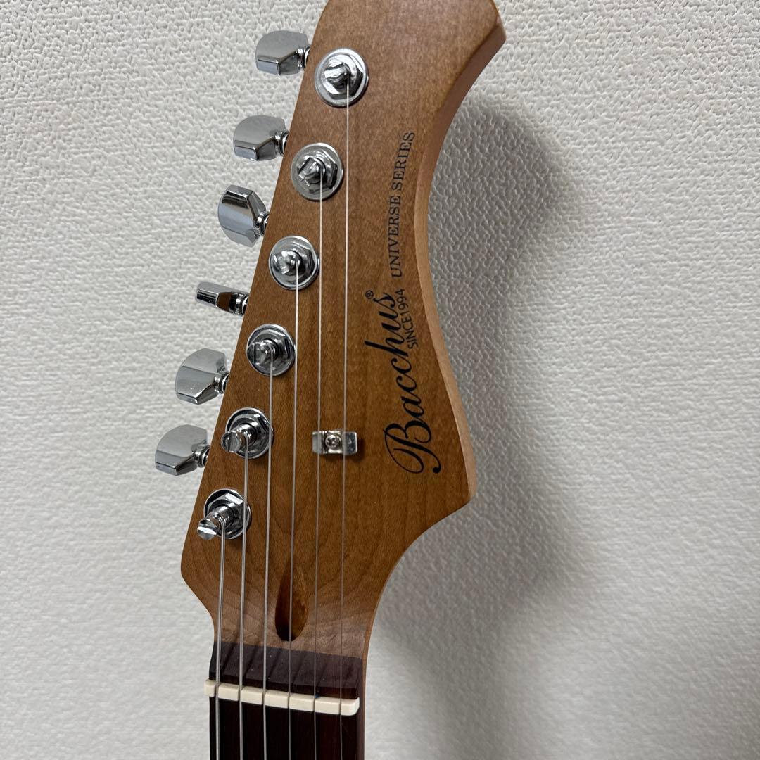 Bacchus BST-2-RSM(gotohロックペグ、fenderトレモロ)