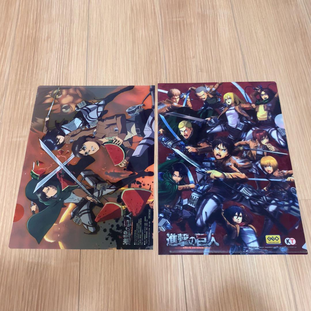 進撃の巨人 クリアファイル 7枚セット