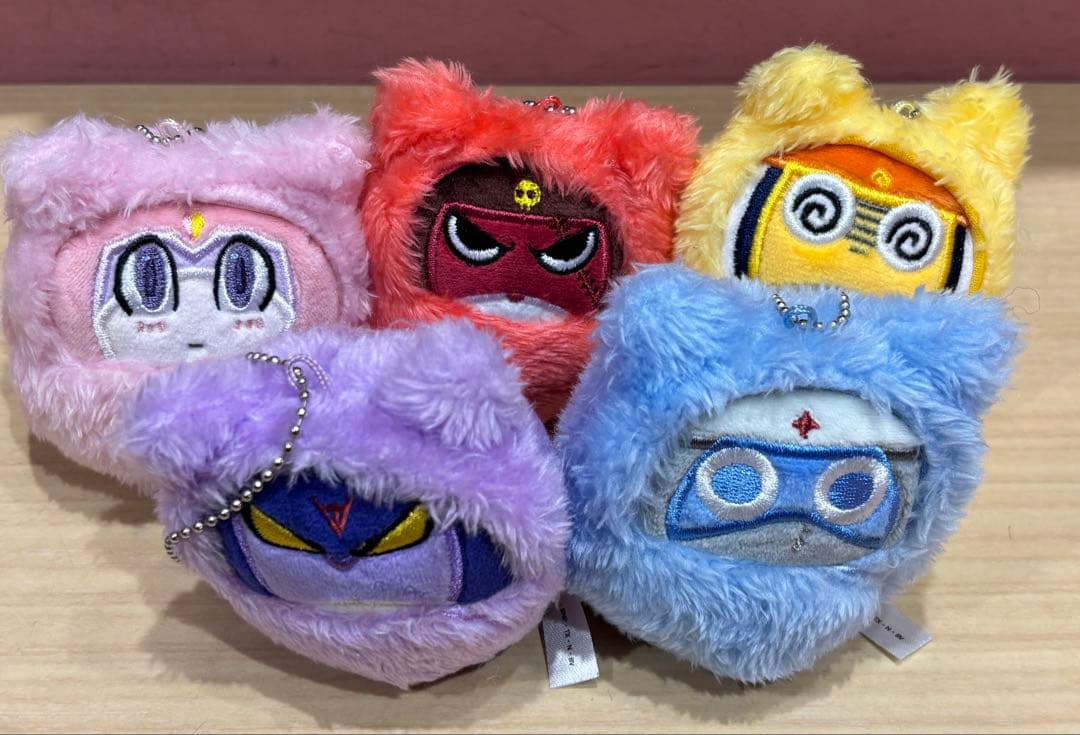 ケロロ軍曹　くるみたぴぬい　5点セット売り