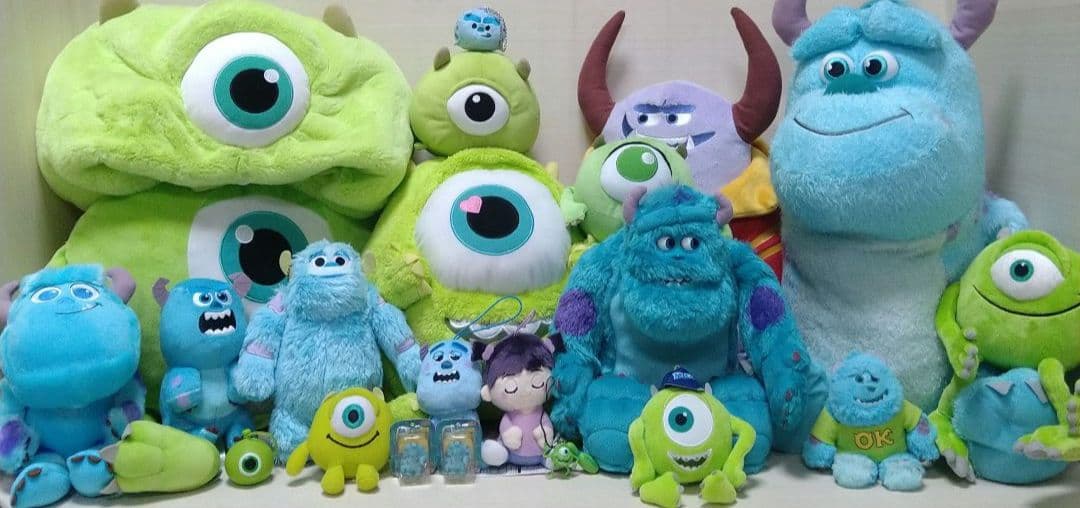 モンスターズ・インク ぬいぐるみセット