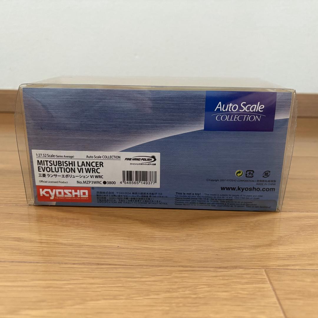 京商 ミニッツ オートスケール 三菱 ランサーエボリューションⅥ WRC
