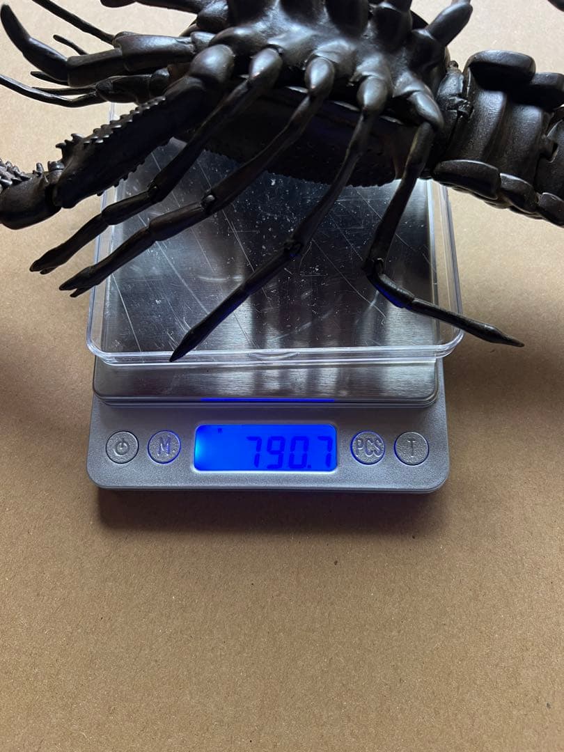 古銅 自在ロブスター 龍蝦 置物 長約27CM