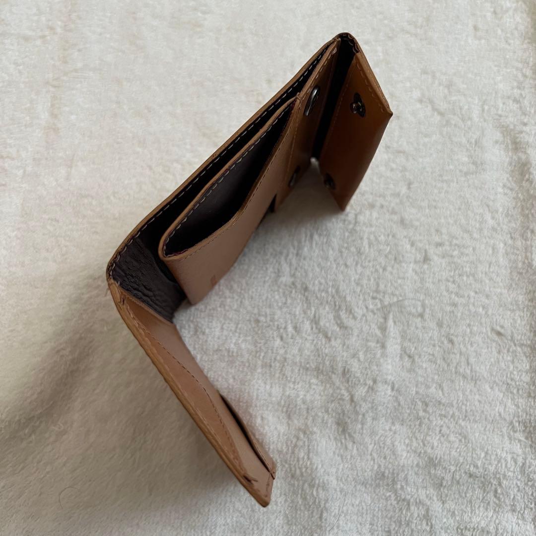 希少　abrAsus よつばと！　ダンボー　三つ折り財布　レザー