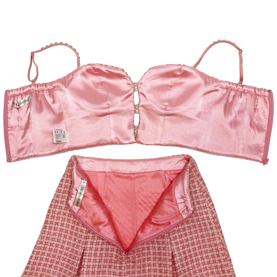 [ローブドフルール]fm3561 キャバドレス ピンク M