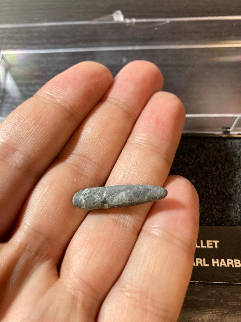 珍品　第二次世界大戦記念品 真珠湾海底発掘の弾