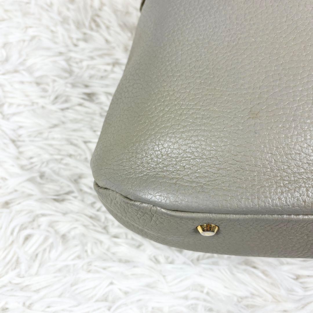 アタオ ATAO「chivy チヴィ」2way ショルダー レザー グレージュ