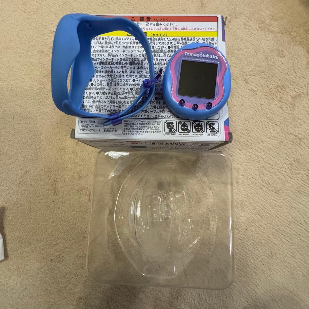 たまごっち　uni ブルー