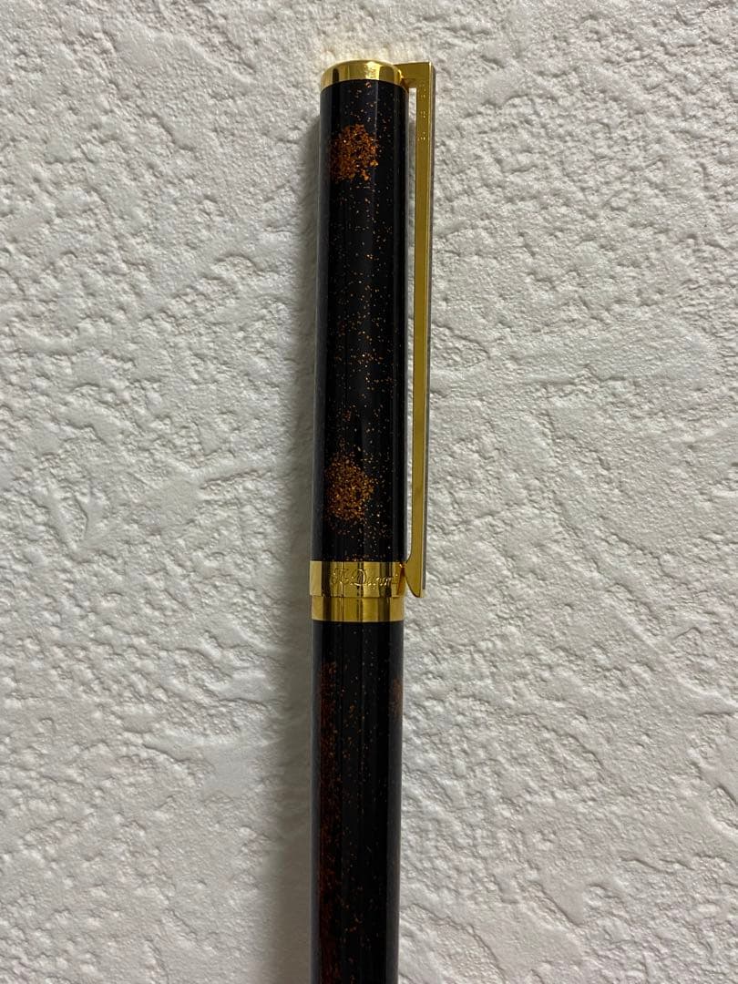 【美品】S.T. Dupont デュポン　万年筆 k18 箱付き