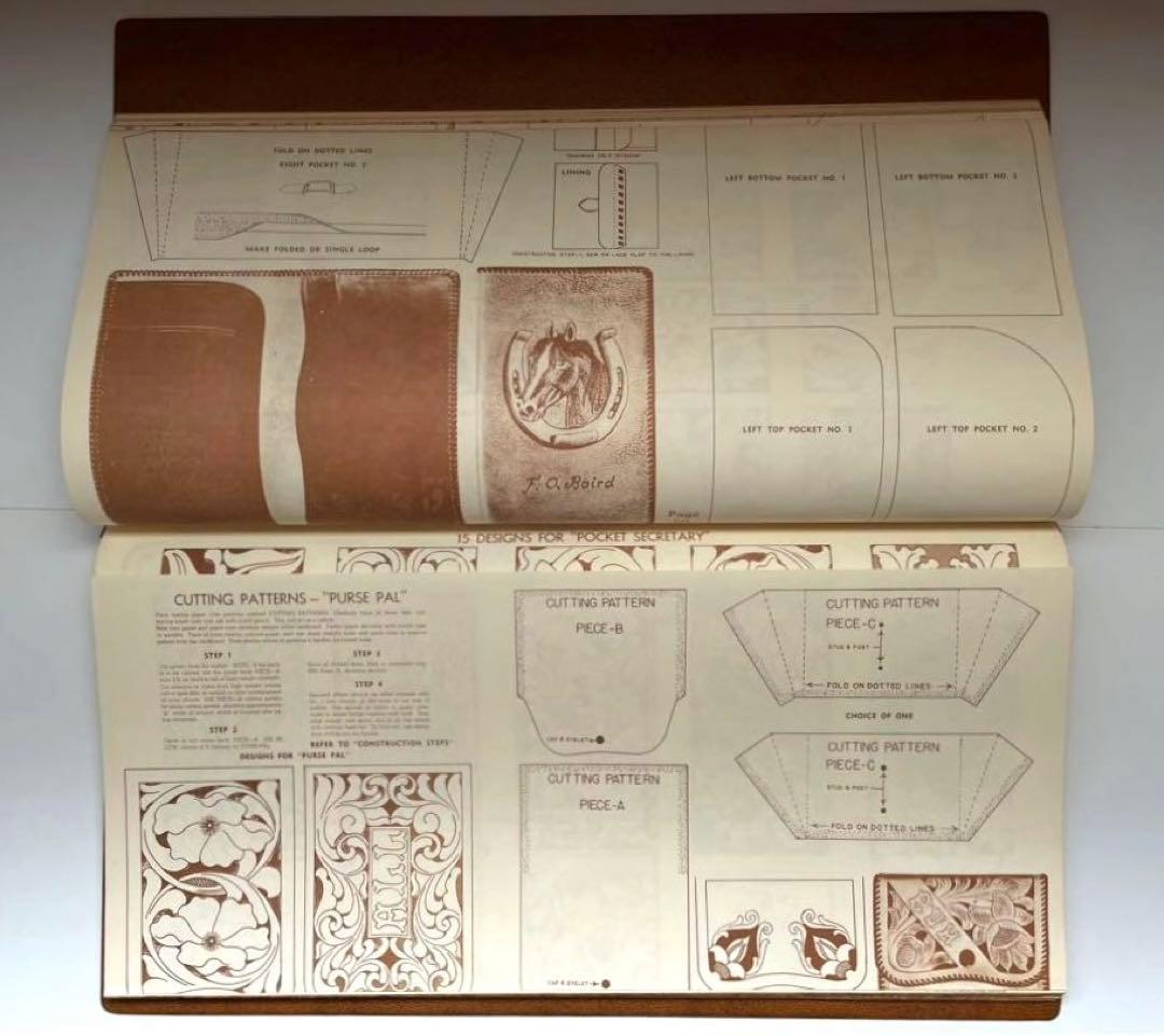 LEATER SECRETS By F.O. BAIRD レザークラフト美品