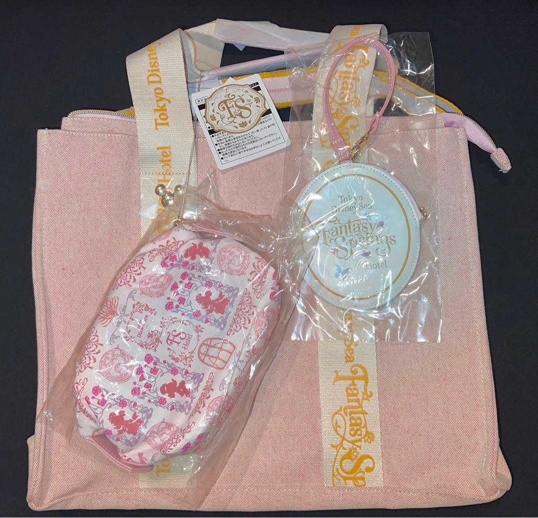 ファンタジースプリングスホテル　トートバッグ　エクスクルーシブ　新品未使用タグ付