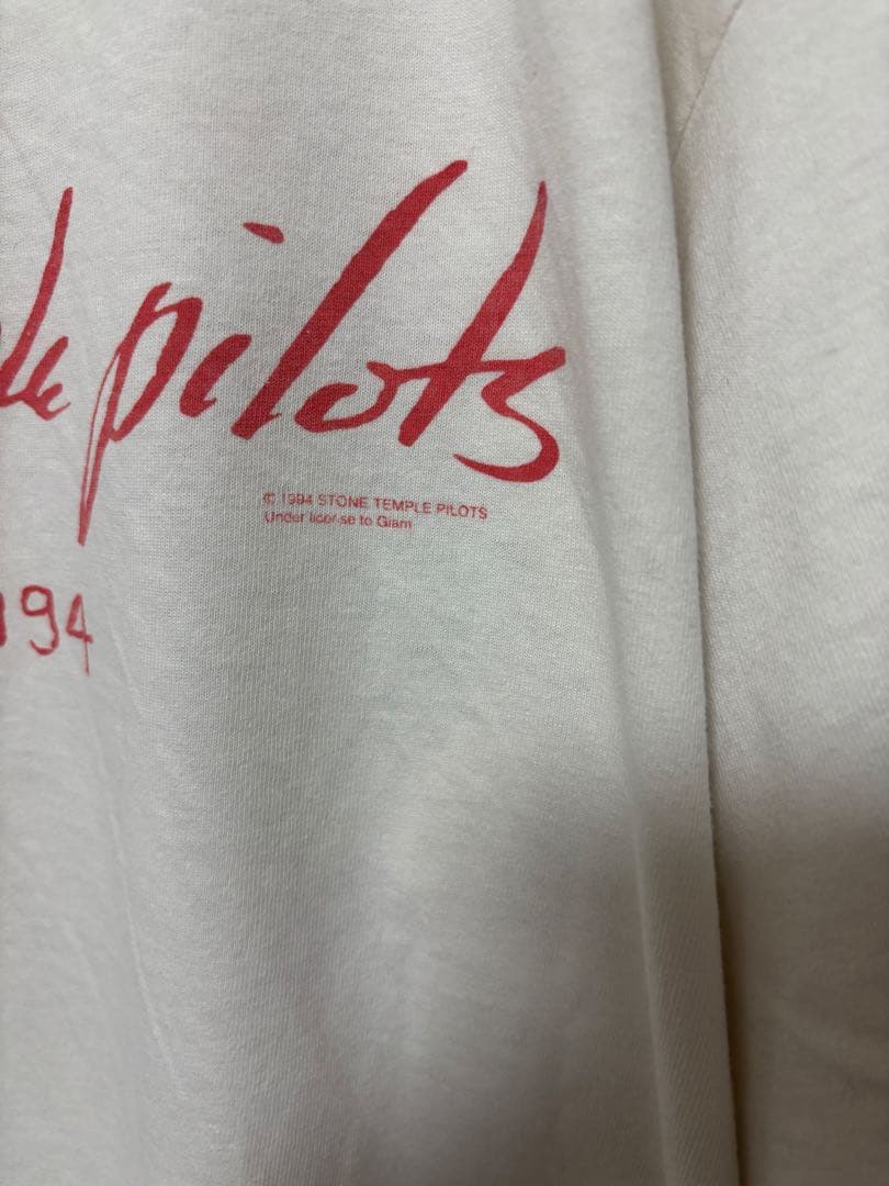 【希少】90’s stone temple pilots ツアーT ホワイト