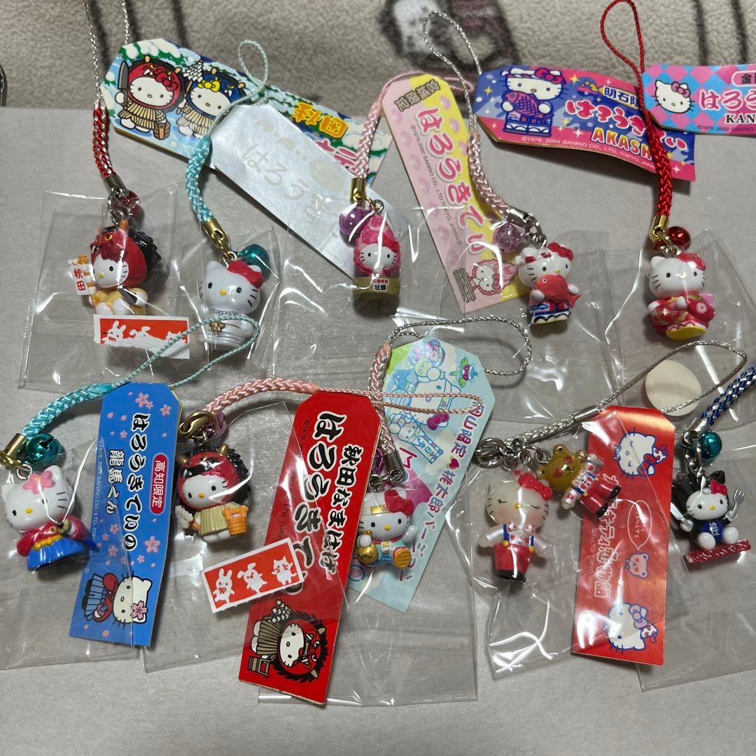 ご当地ハローキティ ストラップ 50個セット 限定版