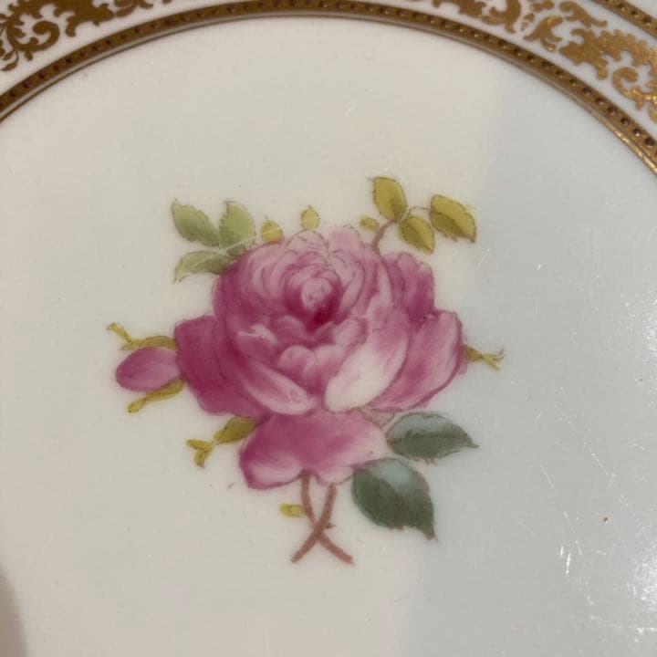 イギリス　コウルドン　イングランドのバラのお皿