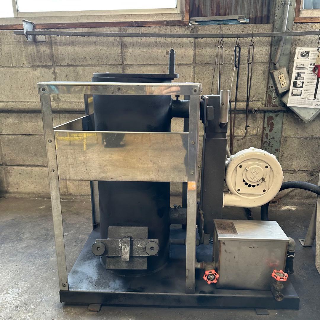 【m.yochhan】信州工業廃油ストーブSG-30BX タンク・煙突付き