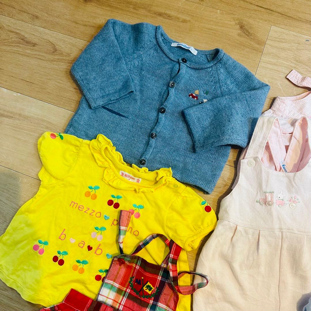 ファミリアミキハウス　セット7点　80cm