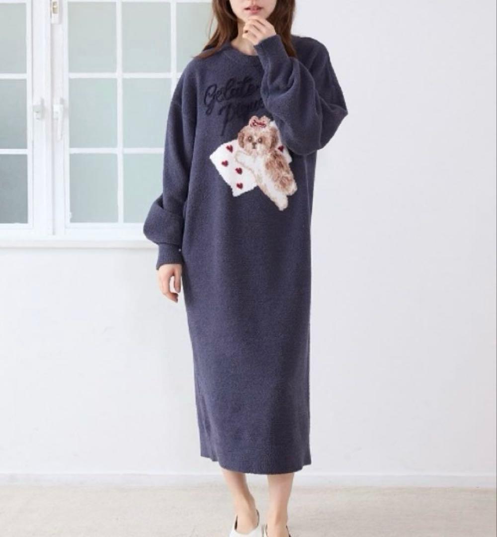 新品＊完全未開封　gelato pique シーズー　ワンピース ルームウェア