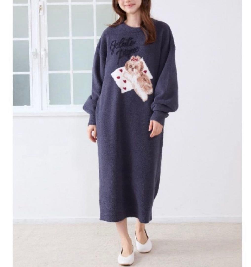 新品＊完全未開封　gelato pique シーズー　ワンピース ルームウェア