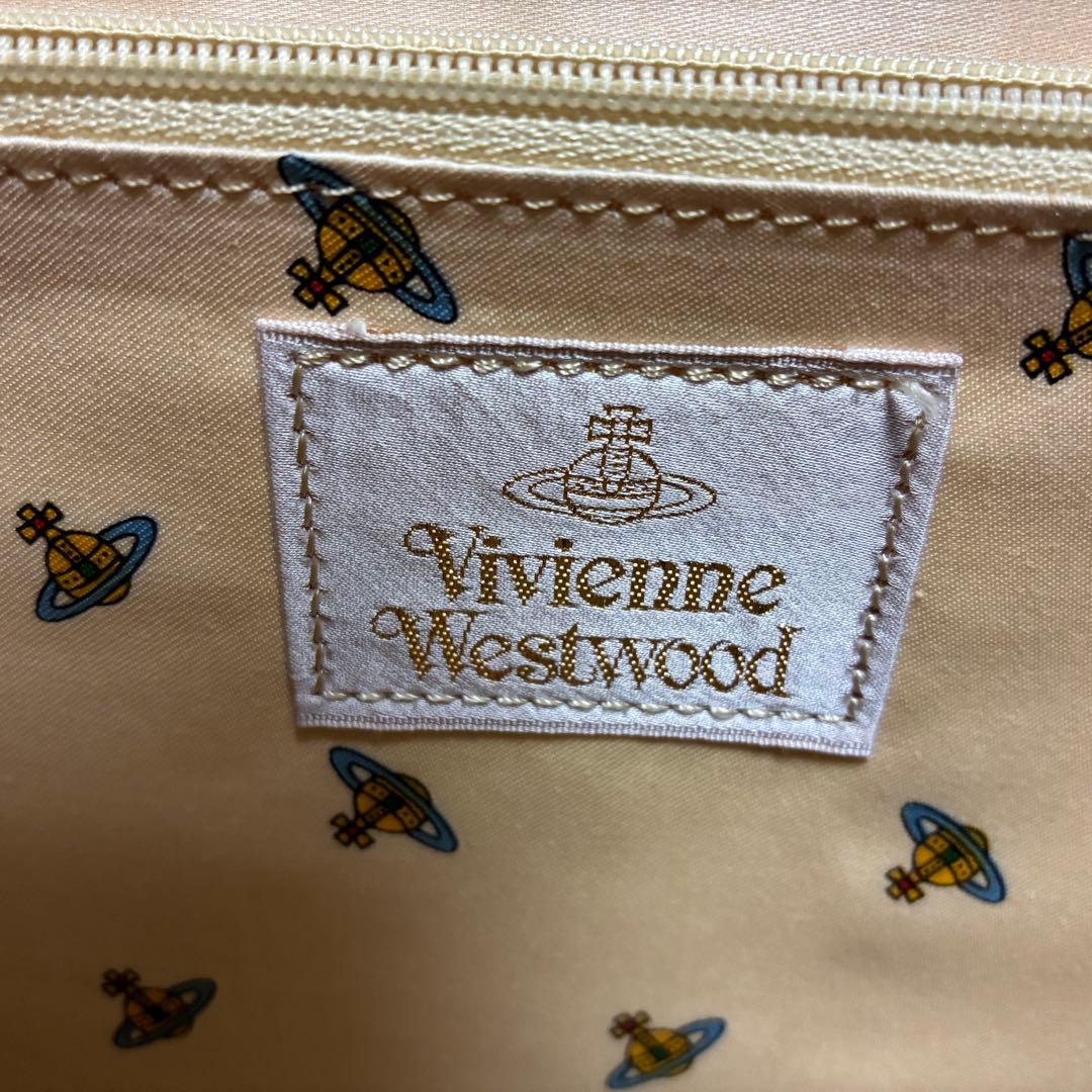 ヴィヴィアンウエストウッド　ビジネスバッグ　金オーブ　ブラック　レザー