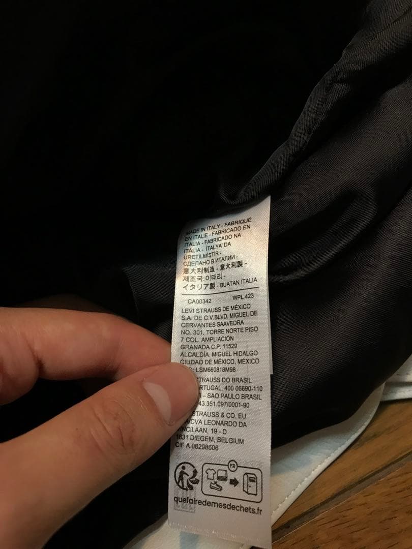 ジャケット・アウター Stussy Levi's Leather Jacket