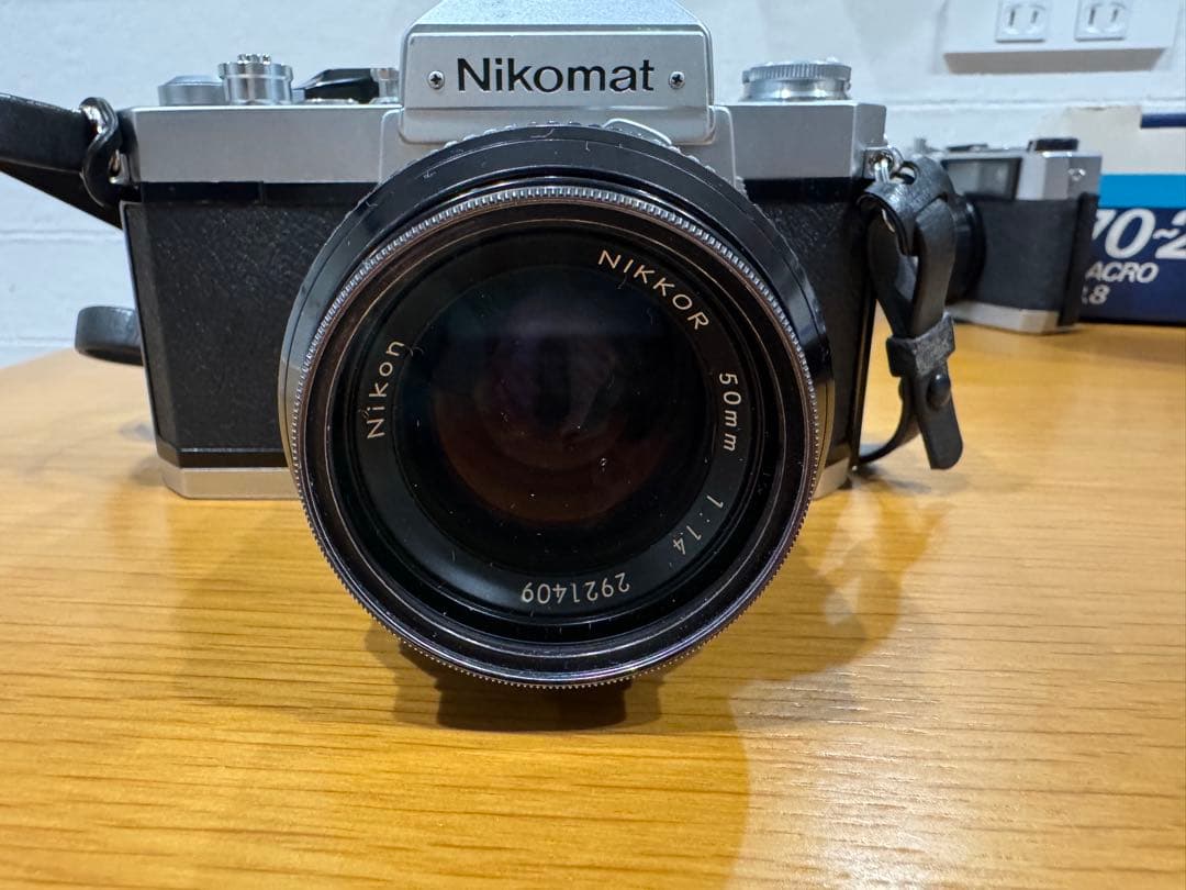 FUJICA GE Nikomat Nikon Sunフィルムカメラレンズセット