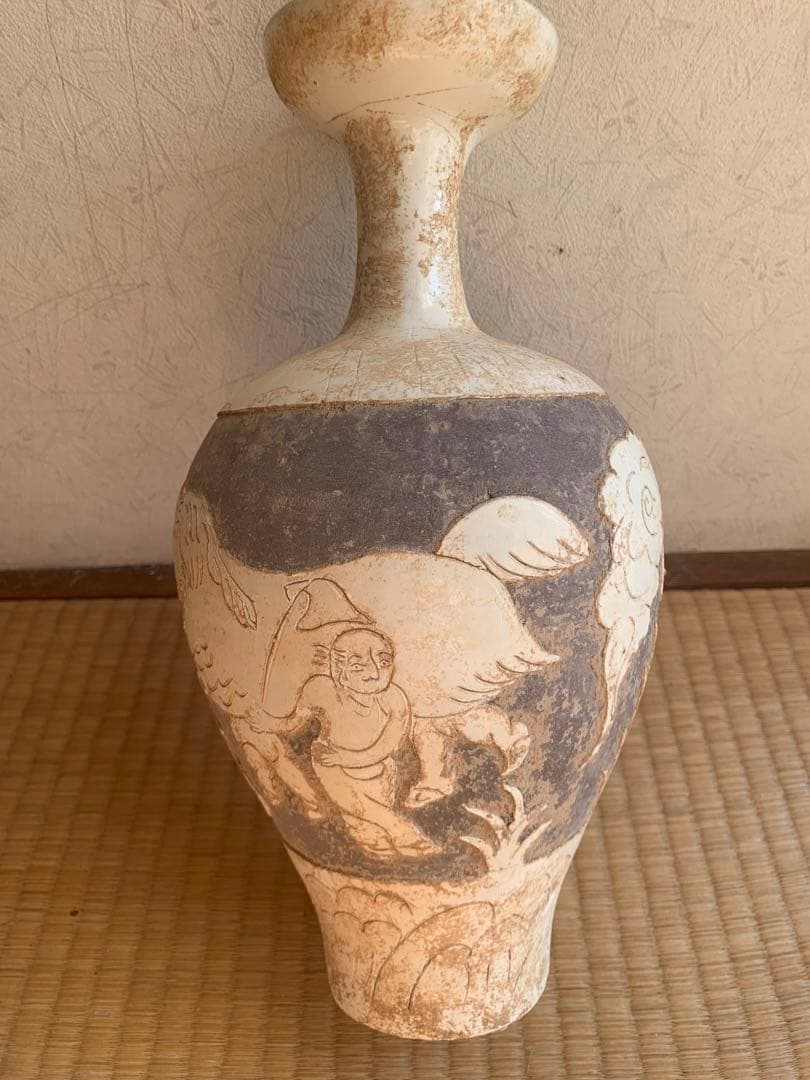 中国磁州窯花瓶