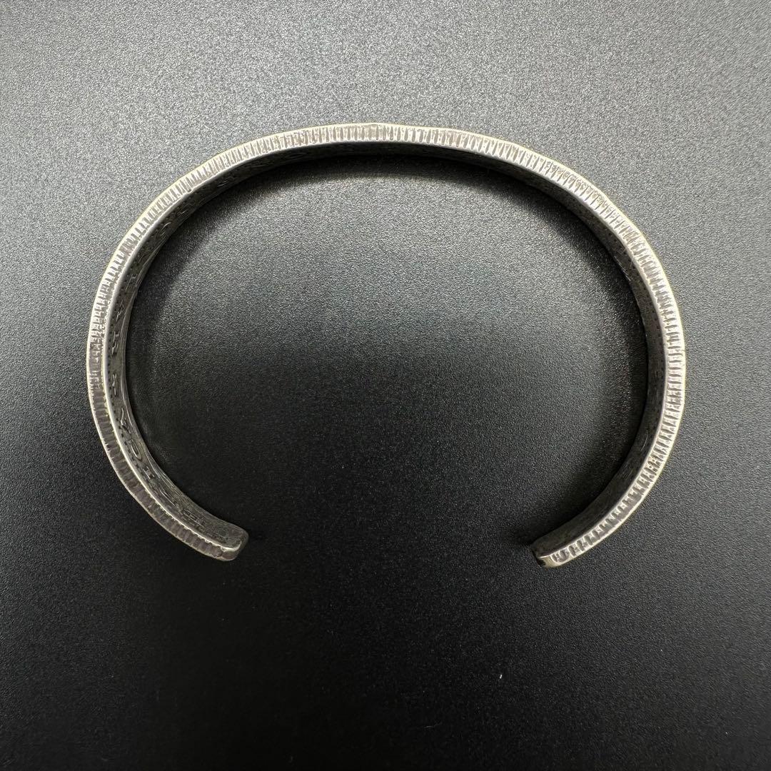 シルバー　バングル　silver900 one dollar