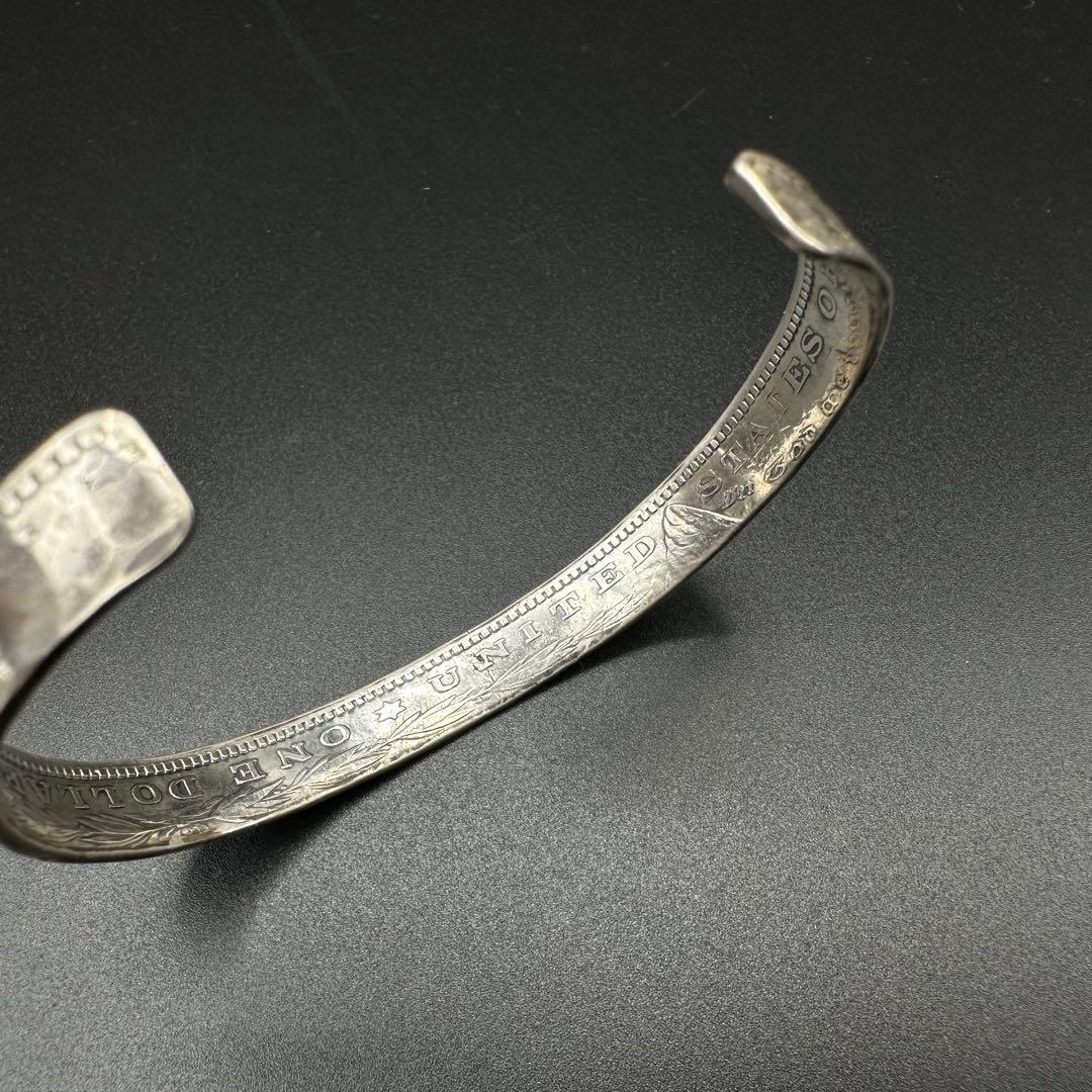 シルバー　バングル　silver900 one dollar