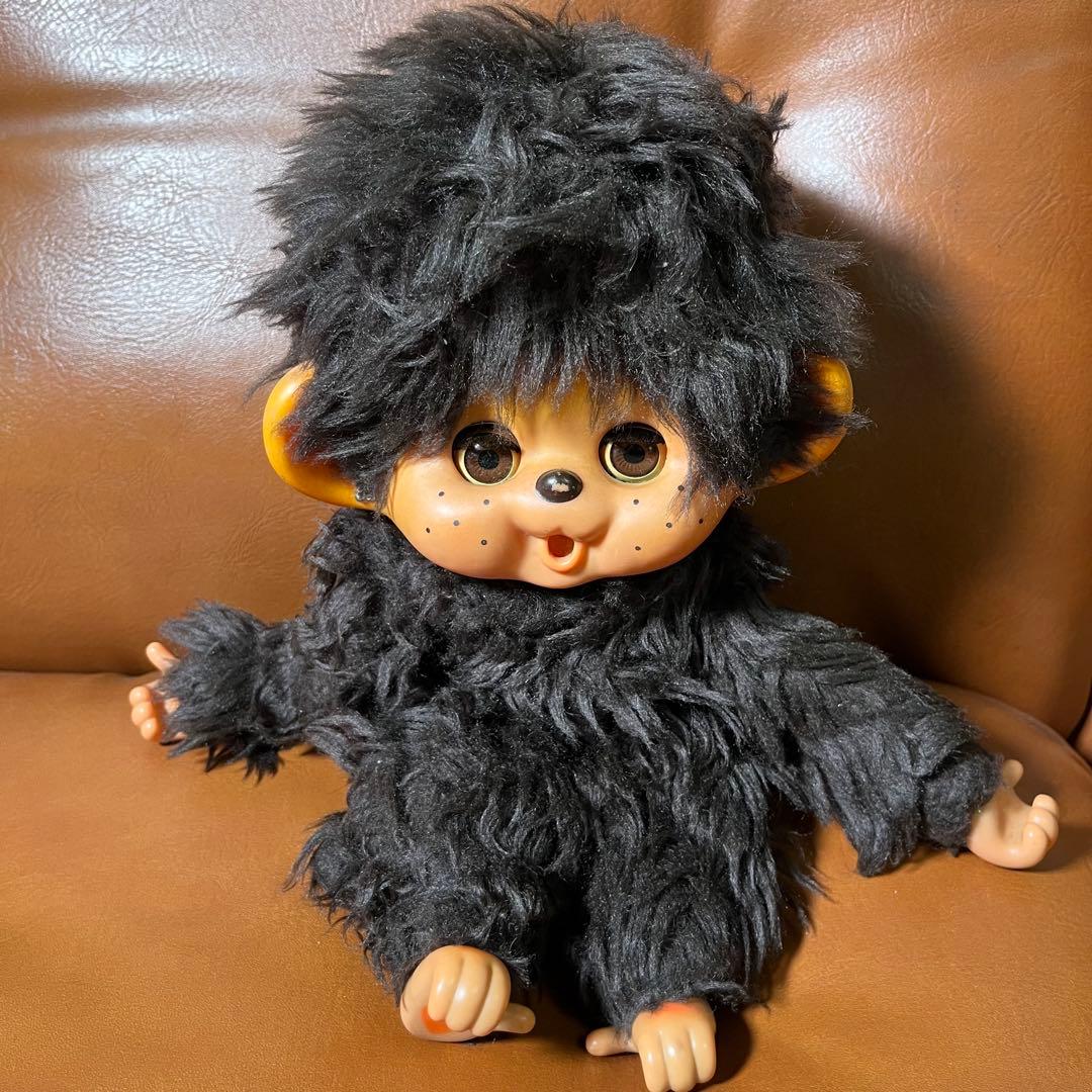 初代　モンチッチ ぬいぐるみ 足裏ハート　ダイスケ 大助 スリープアイ　おまけ付