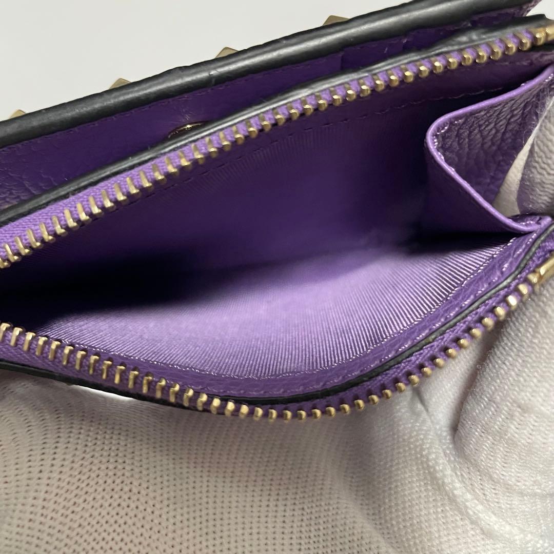 ✨️未使用級✨　Valentino Garavani 折り財布　財布　スタッズ