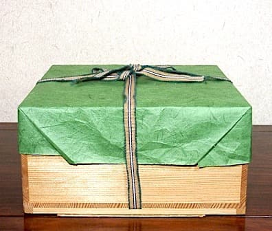 京焼・清水焼　大丸北峰（二代）作　金線碧　盂　共箱　無傷　保証。