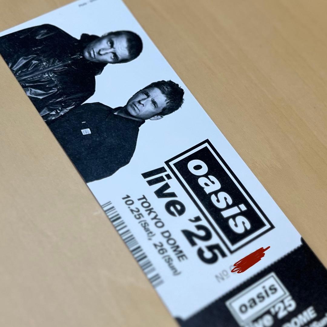 oasis メモリアルチケット&クリアファイル TIME FLIES CD