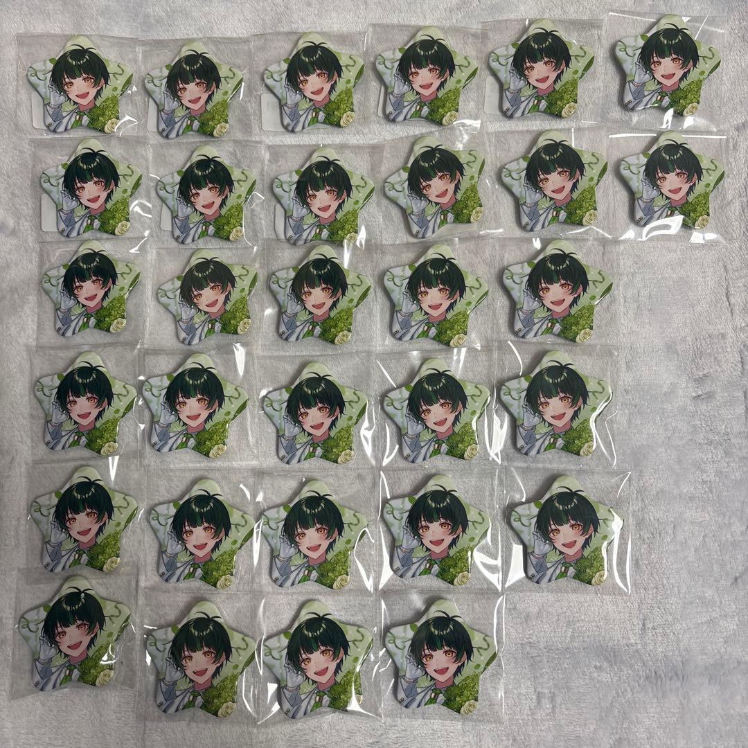 すたぽら 如月ゆう 生誕 星型缶バッジ 2024年