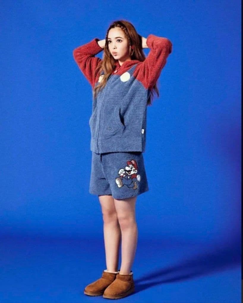 【ジェラートピケ】スーパーマリオ コラボ レディース マリオ なりきり上下セット