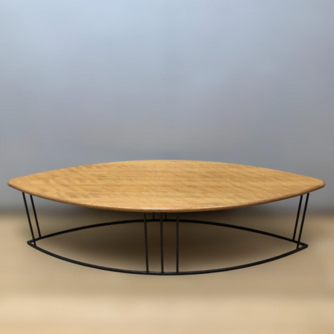 サーフボード型 ローテーブル センターテーブル　88122-7-007