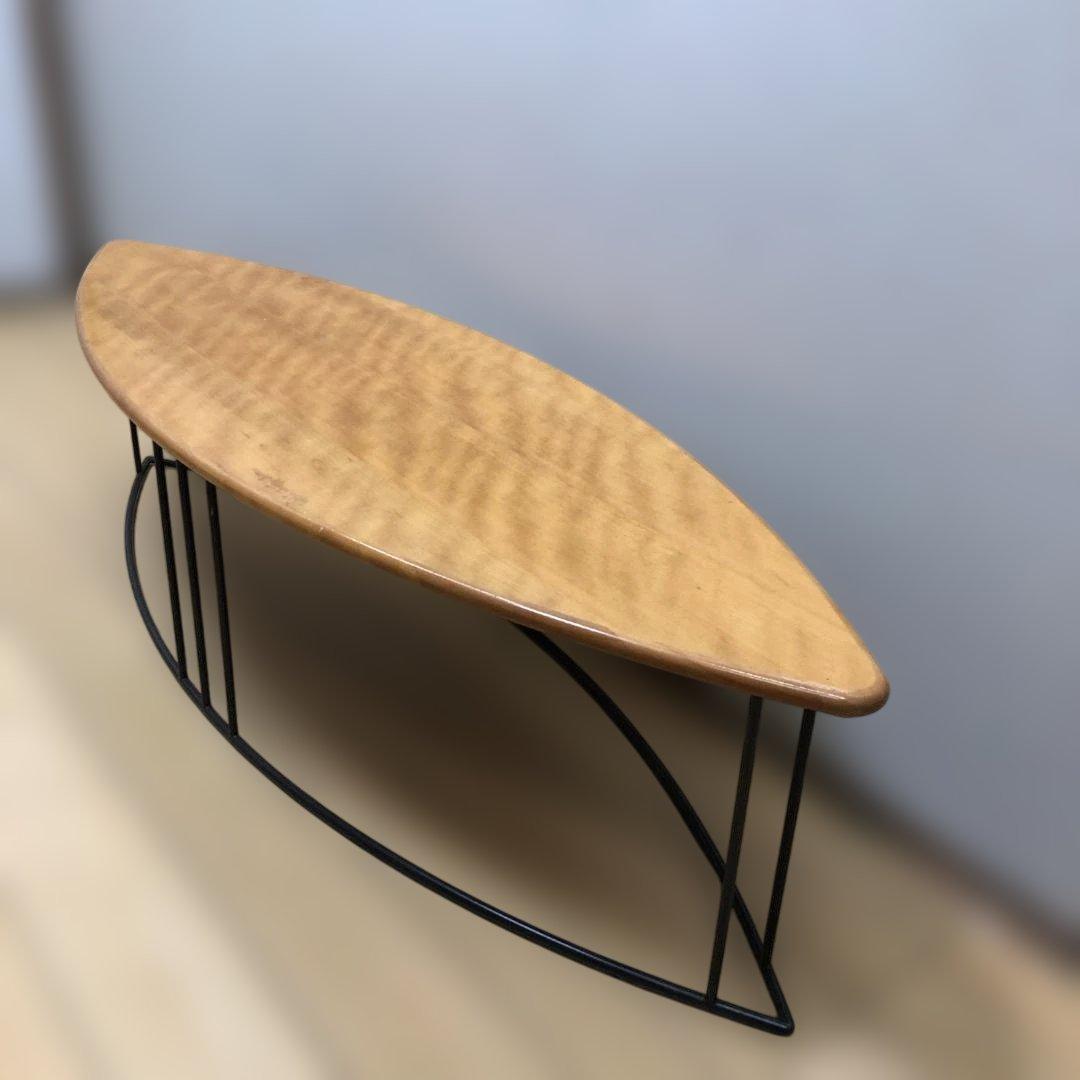 サーフボード型 ローテーブル センターテーブル　88122-7-007