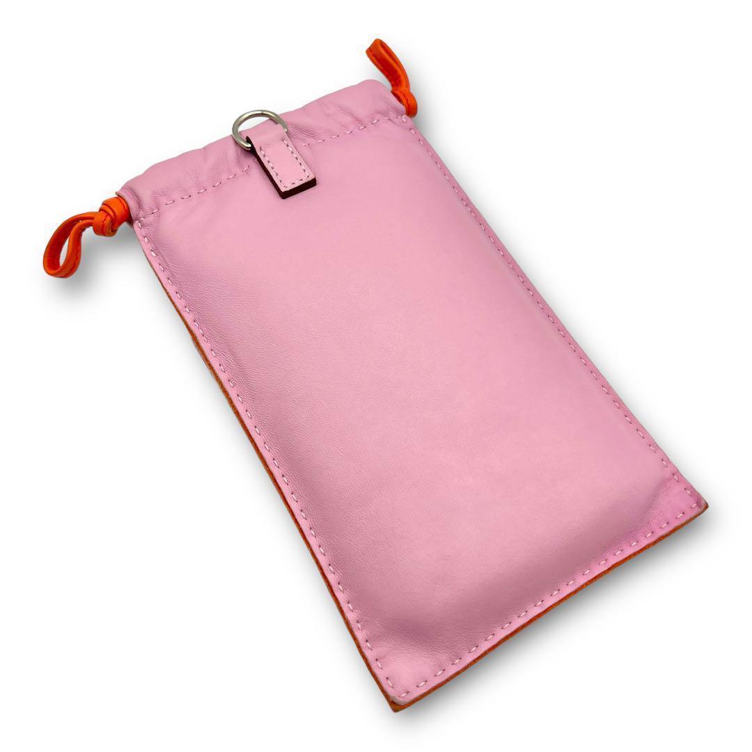 【極美品】HERMES ピロ セリエ アニョーミロ スマホケース ポーチ