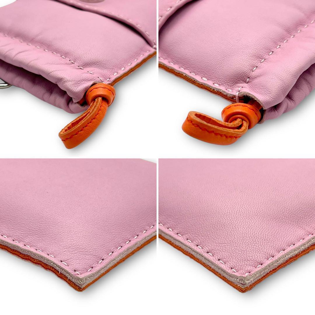 【極美品】HERMES ピロ セリエ アニョーミロ スマホケース ポーチ