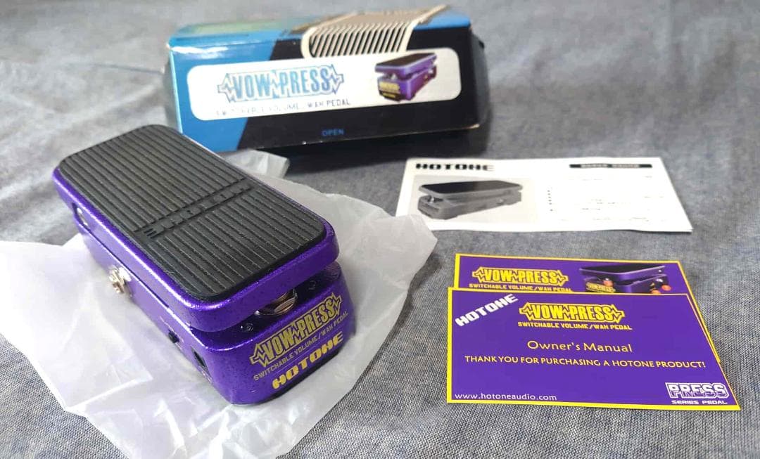 HOTONE VOW PRESS/ボリューム & ワウペダル 美品