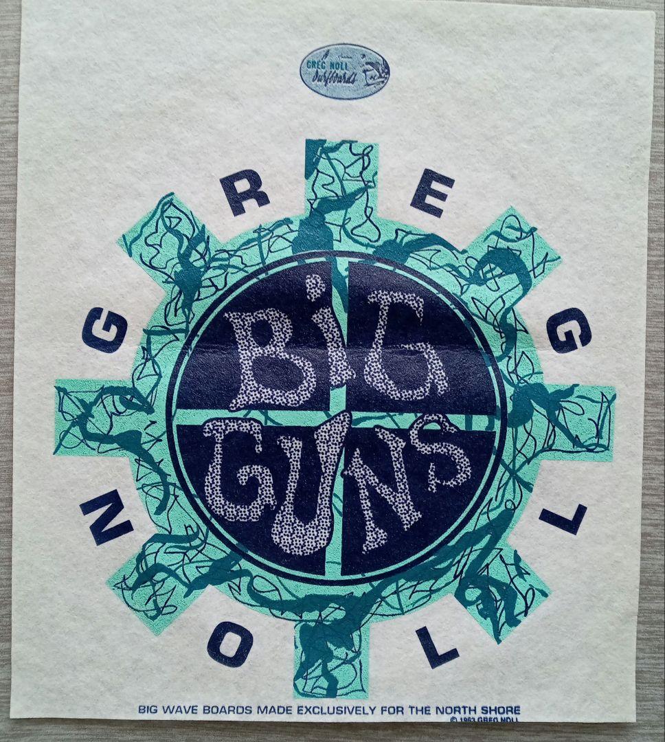 1960年代GRGE NOLL サーフボード(ハワイ) グラフィックデザイン画
