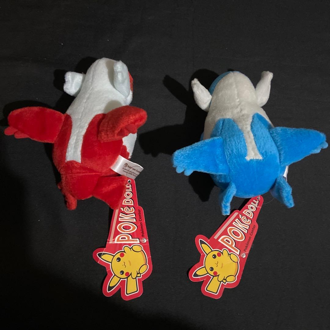 ポケドール　ラティオス　ラティアス　ぬいぐるみ　2体　タグ付き　2004年版