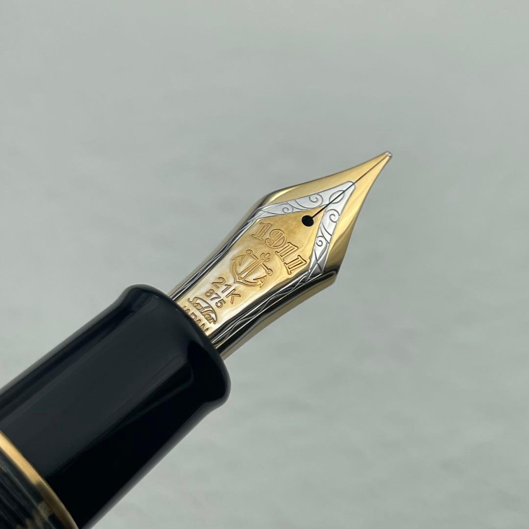 SAILOR セーラー万年筆 キングプロフィット 積層エボナイト 太字 B