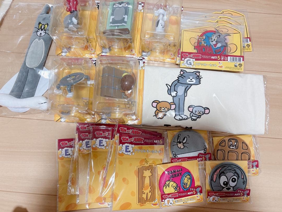 次*定様 トムとジェリー ハッピーくじ A賞 Ｃ賞 D賞 Ｅ賞 F賞 Ｇ賞