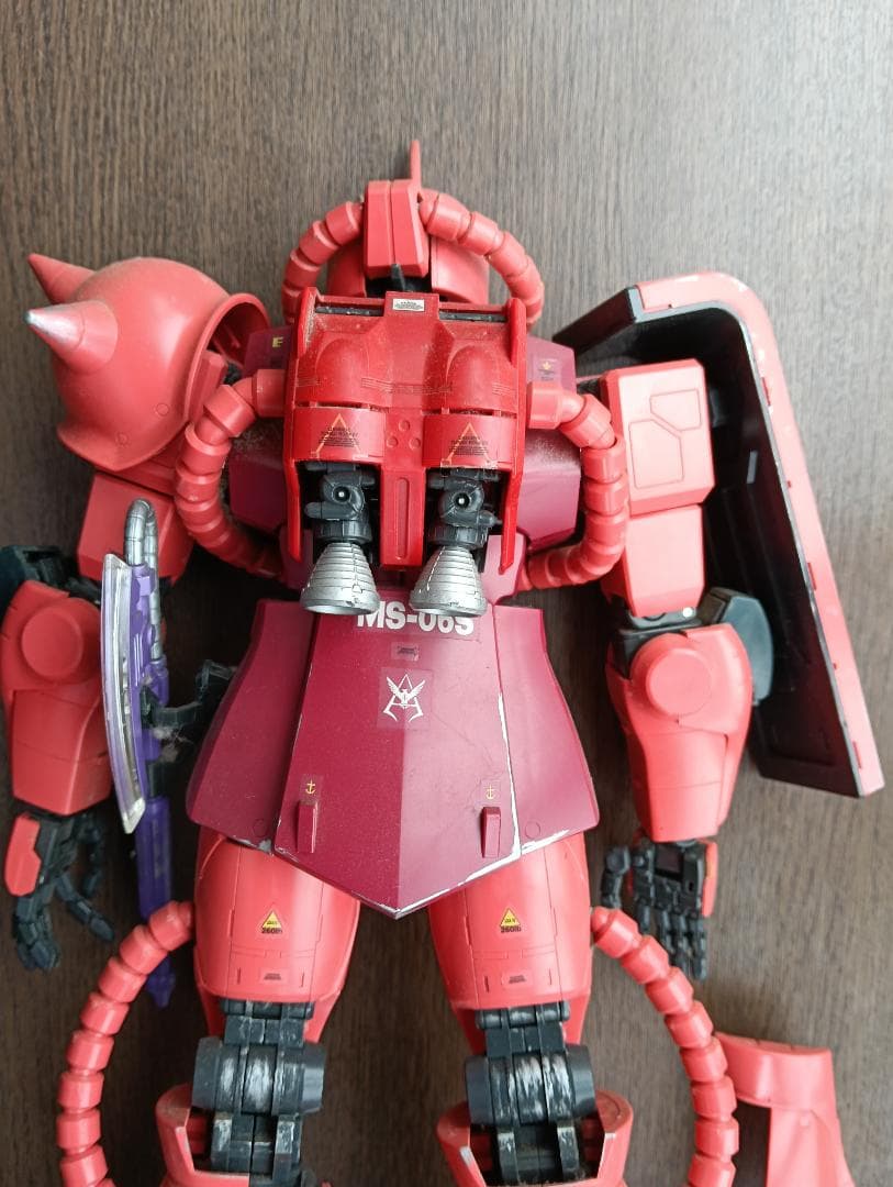 PG 1/60 MS-06S シャア専用ザク2　パーフェクトグレード　部品取り等