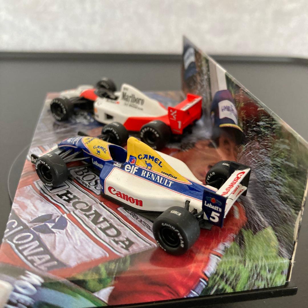F1 MP4/6 FW14 アイルトンセナ マンセル ケースは ミニチャンプス