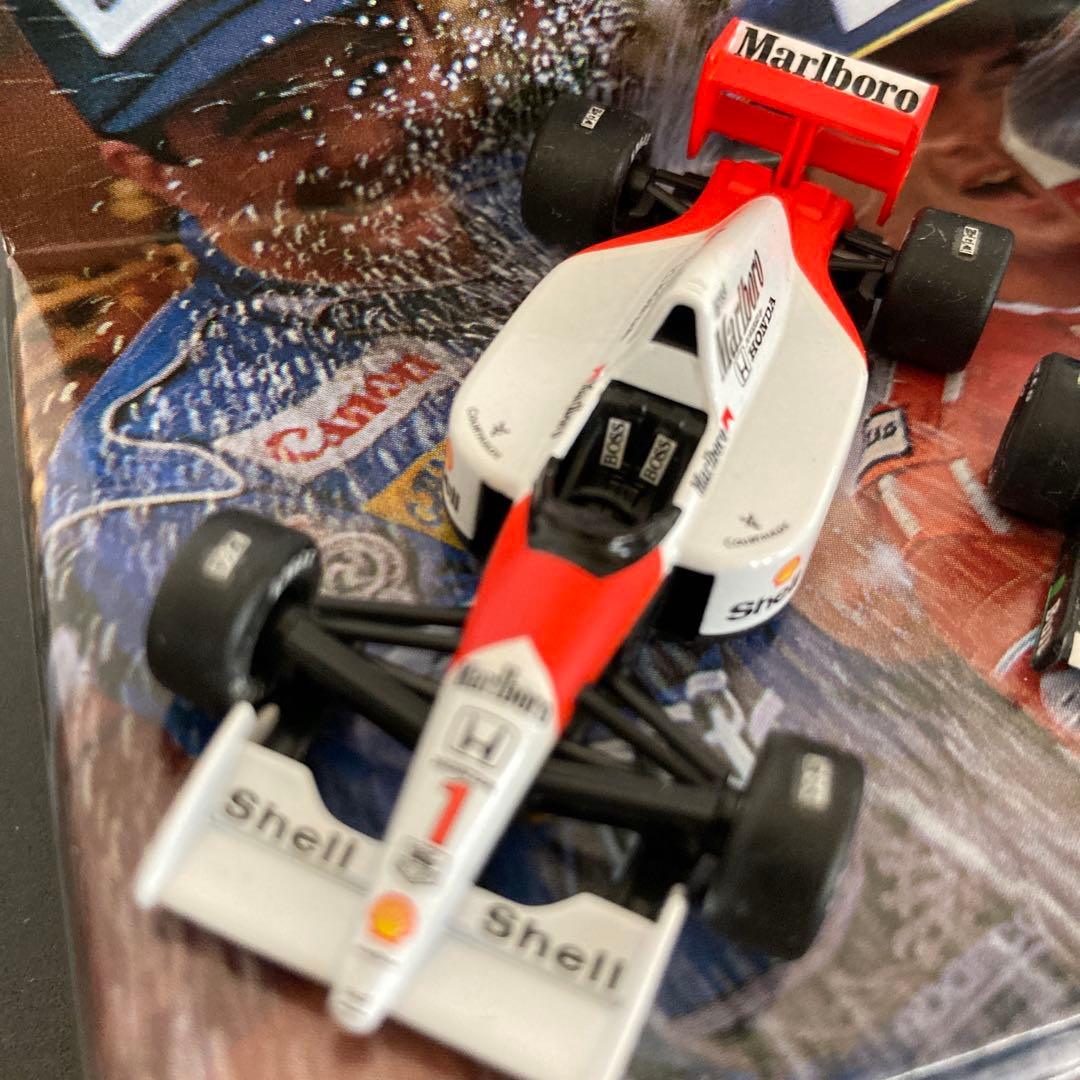 F1 MP4/6 FW14 アイルトンセナ マンセル ケースは ミニチャンプス