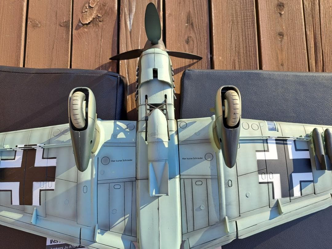 限定値下　1/18 ドイツ空軍　スツーカ Ju 87 完成品　中古