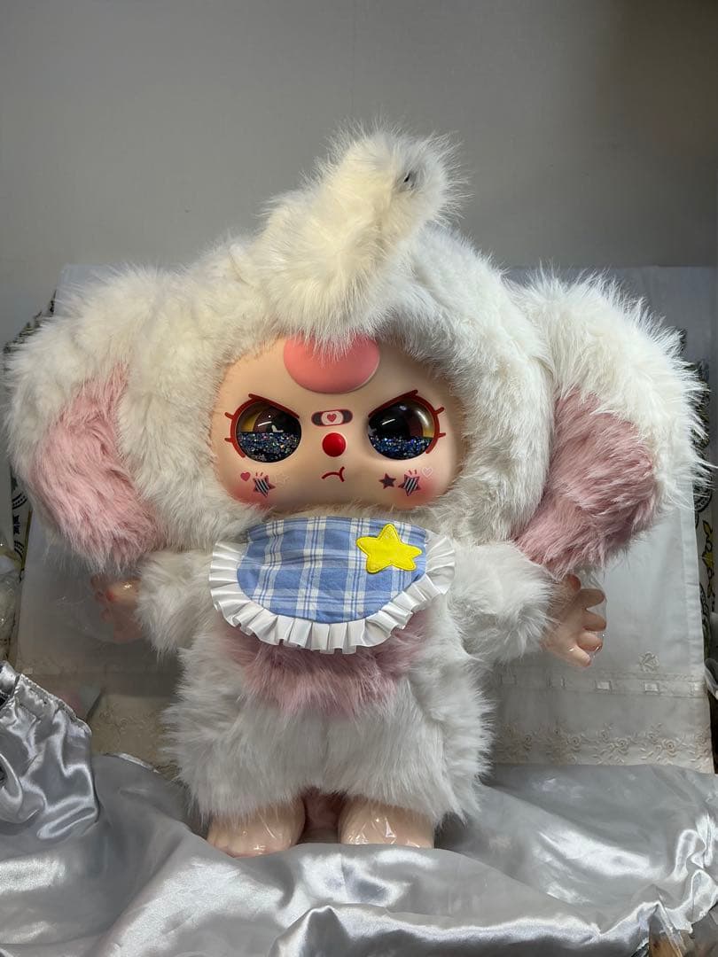 babythree 1000% V2 ゾウ 白 オイル目