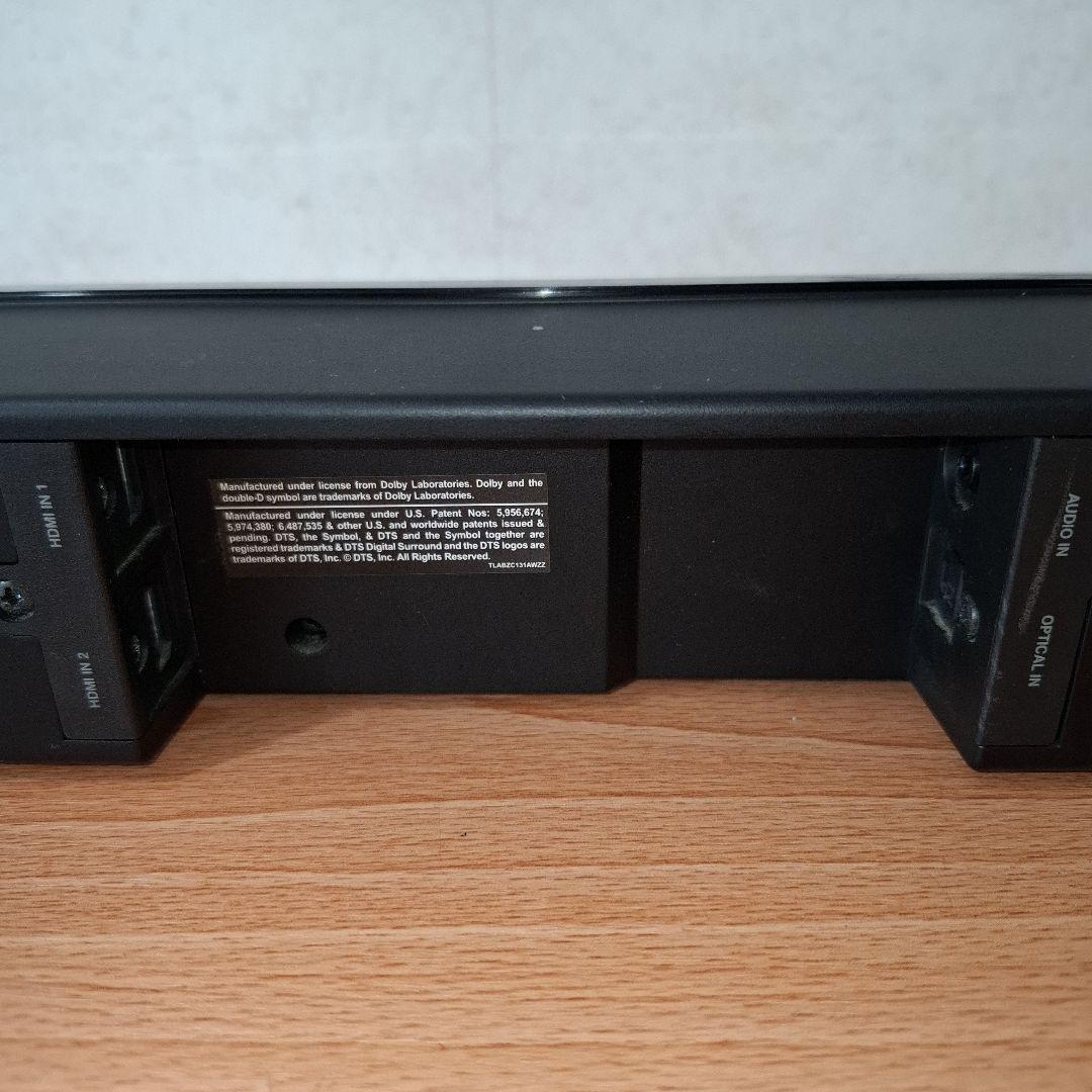 SHARP シアターバーシステム Model　HT-SB60　横138㎝高７㎝