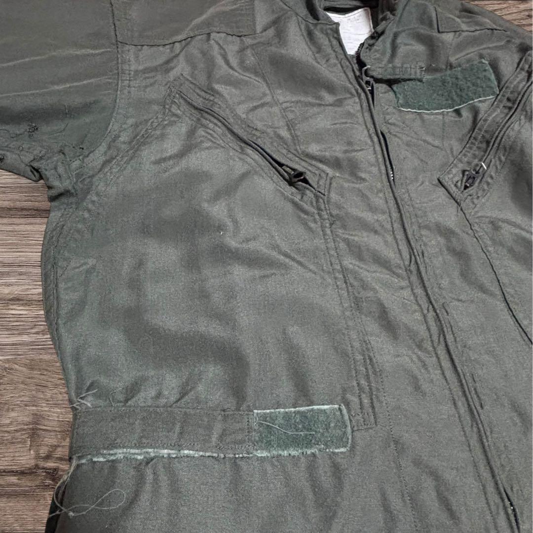 70sUSミリタリーフライトスーツつなぎSCOVILL GRIPPER実物